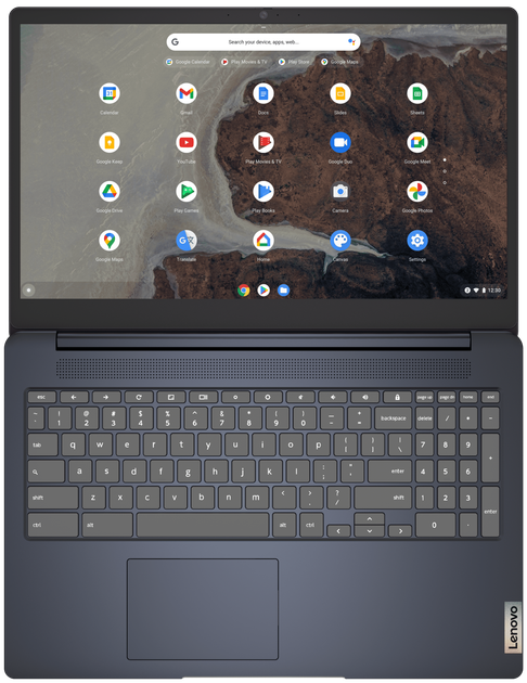 Ноутбук 15.6" Lenovo IdeaPad 3 Chrome 15IJL6 Intel Celeron N4500 RAM 4GB eMMC 64GB 10год батарея Chrome OS (UKR) (102202134) - Уцінка - Фото 6 Ноутбук 15.6" Lenovo IdeaPad 3 Chrome 15IJL6 Intel Celeron N4500 RAM 4GB eMMC 64GB 10год батарея Chrome OS (UKR) (102202134) - Уцінка - зображення 6