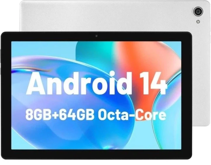 Планшет 10.1'' Smart Life KT1016 3+5/64Gb 8 ядер Android 14 Білий (102187125) - Б/В - Фото 1 Планшет 10.1'' Smart Life KT1016 3+5/64Gb 8 ядер Android 14 Білий (102187125) - Б/В - зображення 1