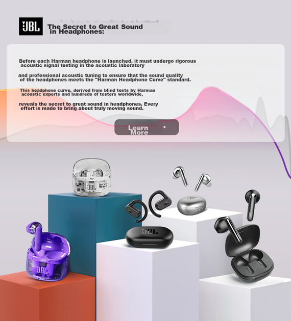Наушники JBL Tune Flex 2 Purple - Фото 8 Наушники JBL Tune Flex 2 Purple - изображение 8