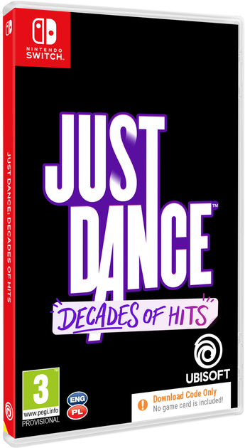 Gra Nintendo Switch Just Dance Decades of Hits (Klucz elektroniczny) (3307216314363) - obraz 2