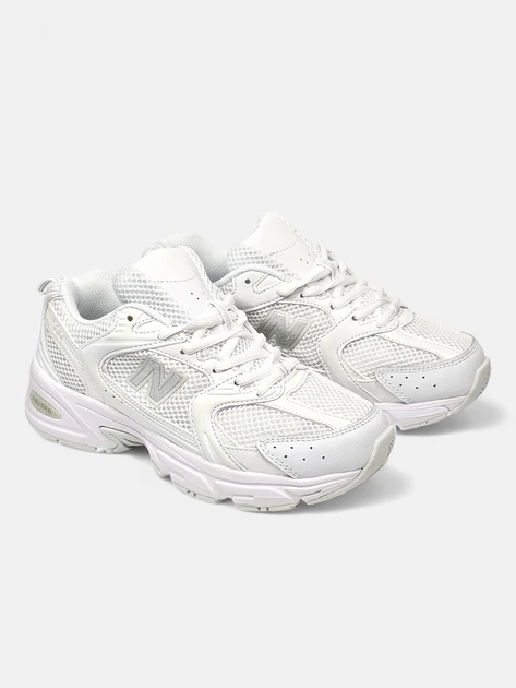 Кроссовки женские NB 530 White Silver (39р 24.5см) - Фото 4 Кроссовки женские NB 530 White Silver (39р 24.5см) - изображение 4
