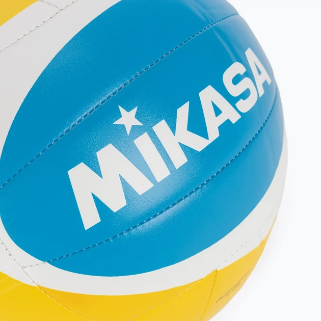 М'яч для пляжного волейболу Mikasa Beach Classic BV543C-VXB-YSB (розмір 5) - Фото 6 М'яч для пляжного волейболу Mikasa Beach Classic BV543C-VXB-YSB (розмір 5) - зображення 6