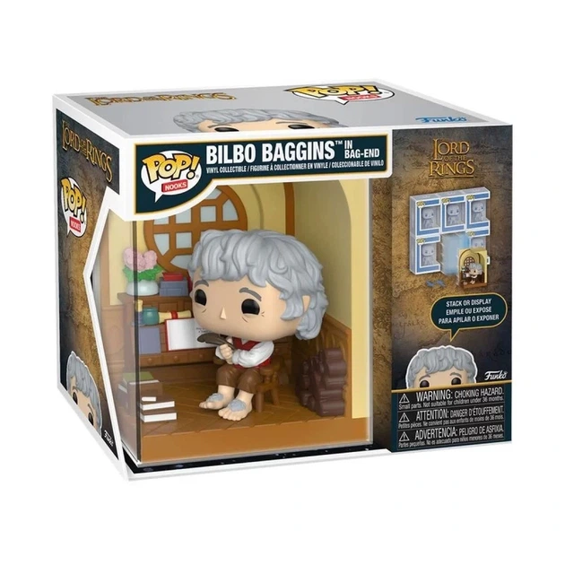 Ігрова фігурка FUNKO POP! Nooks серії "Володар перснів" - БІЛЬБО ТОРБИН У ТОРБИНОМУ КУТІ - Фото 1 Ігрова фігурка FUNKO POP! Nooks серії "Володар перснів" - БІЛЬБО ТОРБИН У ТОРБИНОМУ КУТІ - изображение 1