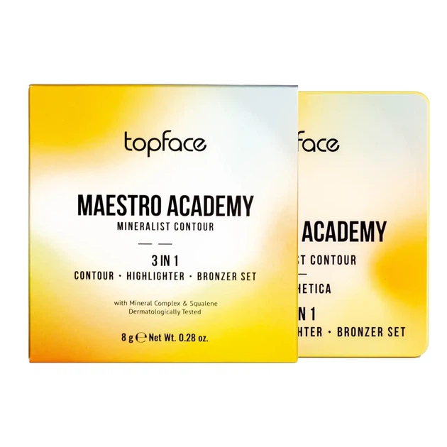 Палетка для контуринга лица Topface Maestro Academy Mineralist Contour № 001 - изображение 4