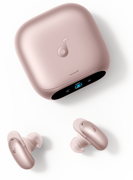 Навушники Anker SoundCore Liberty 5 Pro Pink - Фото 4 Навушники Anker SoundCore Liberty 5 Pro Pink - изображение 4