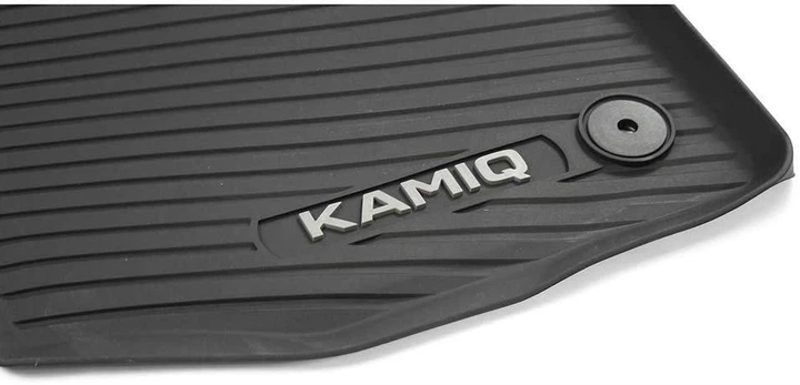 Оригинальные коврики в салон Skoda Kamiq 2019-, передние, 2шт, VAG, 658061502 - изображение 2