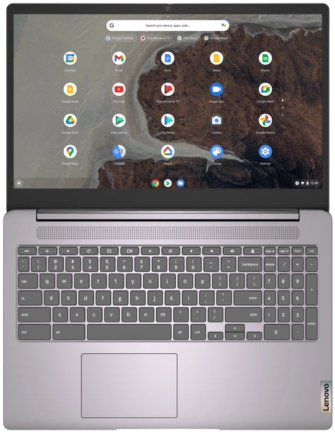 Ноутбук 15.6" Lenovo IdeaPad 3 Chrome 15IJL6/ Intel Celeron N4500/ RAM 4GB/ eMMC 64GB - Фото 6 Ноутбук 15.6" Lenovo IdeaPad 3 Chrome 15IJL6/ Intel Celeron N4500/ RAM 4GB/ eMMC 64GB - изображение 6