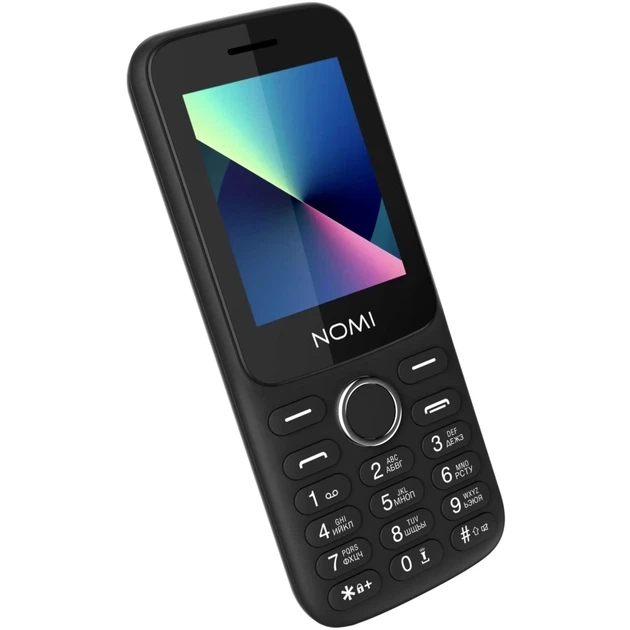 Мобильный телефон Nomi i2415 Black 2 SIM Камера 2 Мп 2.4" TFT АКБ 1100 мА·ч (i2415) - изображение 3