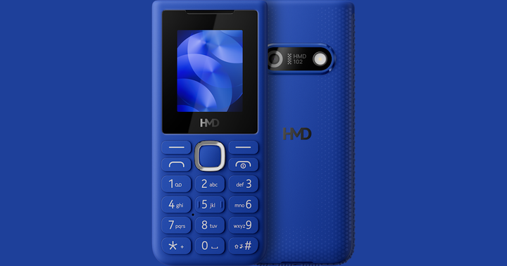 Мобильный телефон HMD 102 DS Синий 2 SIM, 4G, 5.0" экран, камера 2 Мп (102 DS Blue) - изображение 5