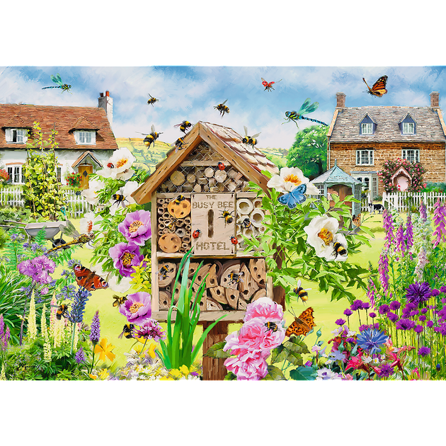 Puzzle Trefl Tea Time Dom dla pszczół 1000 elementów (5900511108095) - obraz 2
