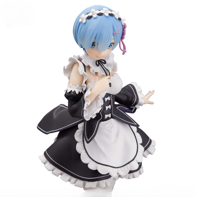 Аніме фігурка BANPRESTO Рем Rem Glitter & Glamours Maid Ver Re Zero Життя в альтернативному світі з нуля 24 см - Фото 5 Аніме фігурка BANPRESTO Рем Rem Glitter & Glamours Maid Ver Re Zero Життя в альтернативному світі з нуля 24 см - зображення 5