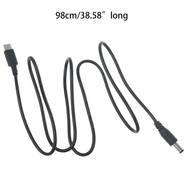 USB-C 15V кабель живлення для роутера/маршрутизатора/модему/камери від Powerbank/павербанка/ноутбука, 60Вт - Фото 4 USB-C 15V кабель живлення для роутера/маршрутизатора/модему/камери від Powerbank/павербанка/ноутбука, 60Вт - зображення 4