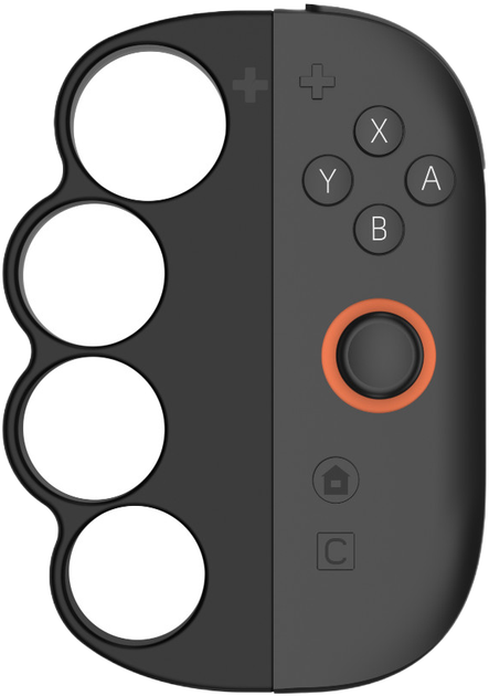 Тримач Yaxo для Joy-Con Boxing Set на NS/NS2 Techno Black (YGBSJCH01B) - зображення 3
