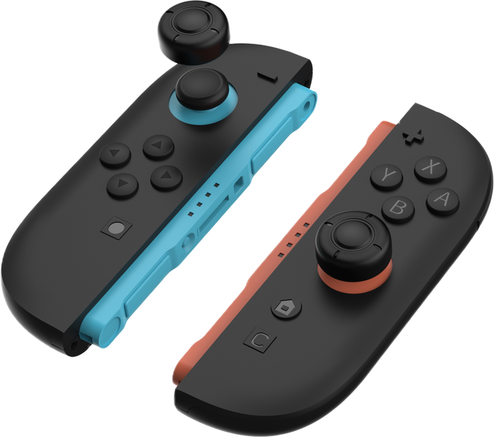 Накладки для джойстика YaxoJoy-Con Thumbstick Set на NS2 Techno Black (YGTSCA01B) - Фото 7 Накладки для джойстика YaxoJoy-Con Thumbstick Set на NS2 Techno Black (YGTSCA01B) - зображення 7