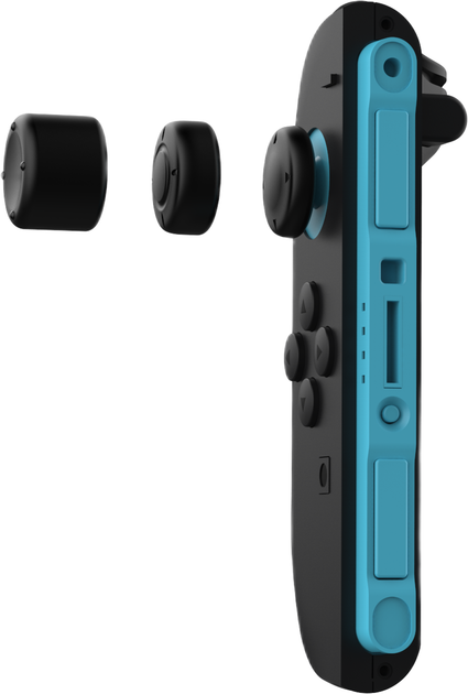 Накладки для джойстика YaxoJoy-Con Thumbstick Set на NS2 Techno Black (YGTSCA01B) - Фото 12 Накладки для джойстика YaxoJoy-Con Thumbstick Set на NS2 Techno Black (YGTSCA01B) - зображення 12