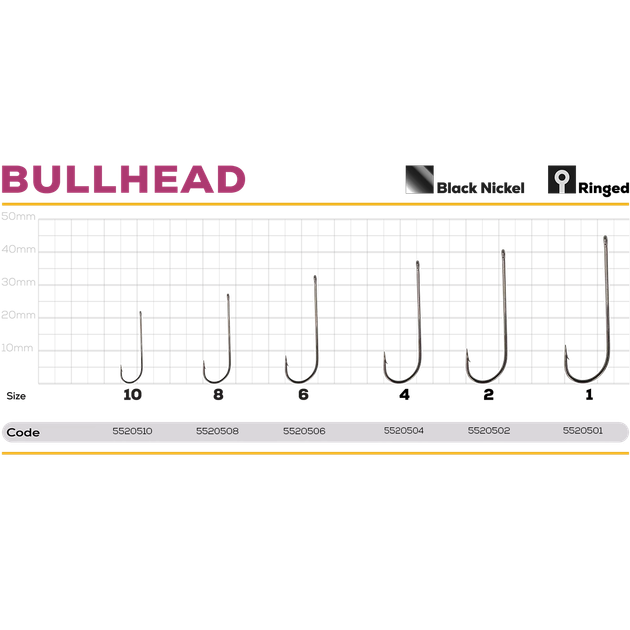 Крючок GC Bullhead №10 (10шт) - Фото 2 Крючок GC Bullhead №10 (10шт) - изображение 2