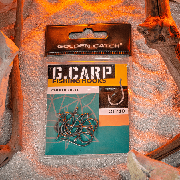 Крючок GC G.Carp Chod & Zig TF №4 (10шт) - изображение 4