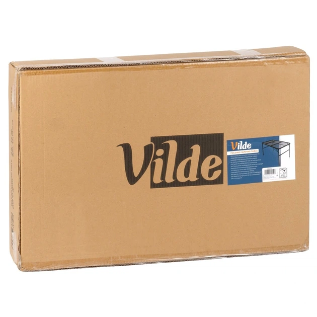 Стіл туристичний Vilde 489395 розкладний 2в1 120 x 60 x 37/66 см Чорний (5900670121591) - Фото 14 Стіл туристичний Vilde 489395 розкладний 2в1 120 x 60 x 37/66 см Чорний (5900670121591) - зображення 14