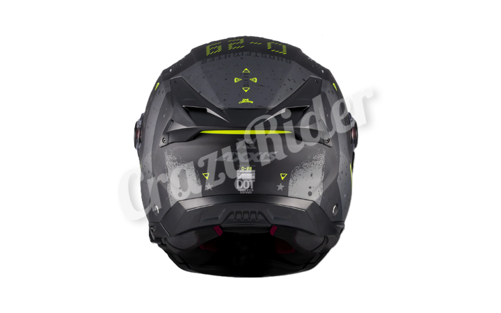 Шлем (модуляр) AXXIS GHOSTFIGHTER SV D-29 B2 Matt M - изображение 4
