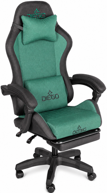 Кресло геймерское DIEGO Fabric X Green - изображение 6