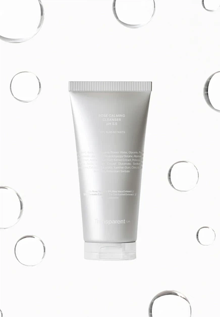 Transparent Rose Calming Cleanser pH 5.5 — успокаивающий гель для умывания с розовой водой и центеллой, 150 мл - изображение 2