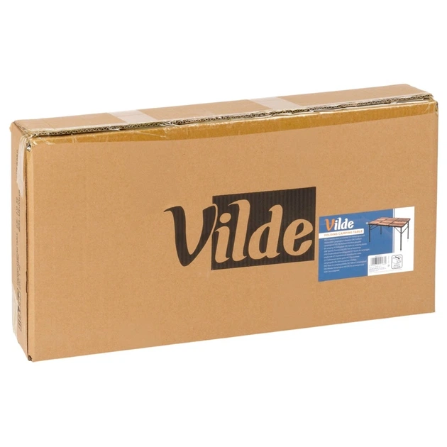 Стіл туристичний Vilde 489402 розкладний 2в1 90 x 60 x 25/54,5 см Коричневий (5900670121669) - Фото 14 Стіл туристичний Vilde 489402 розкладний 2в1 90 x 60 x 25/54,5 см Коричневий (5900670121669) - зображення 14