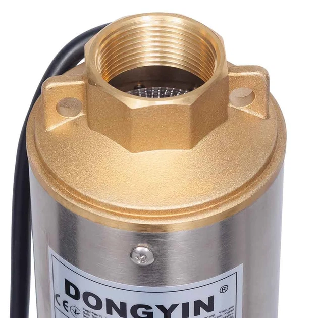 Скважинный насос 0,75 кВт H 66 м Q 90 л/мин нержавеющая сталь Ø102 мм DONGYIN 4SDm4/10 - Фото 4 Скважинный насос 0,75 кВт H 66 м Q 90 л/мин нержавеющая сталь Ø102 мм DONGYIN 4SDm4/10 - изображение 4