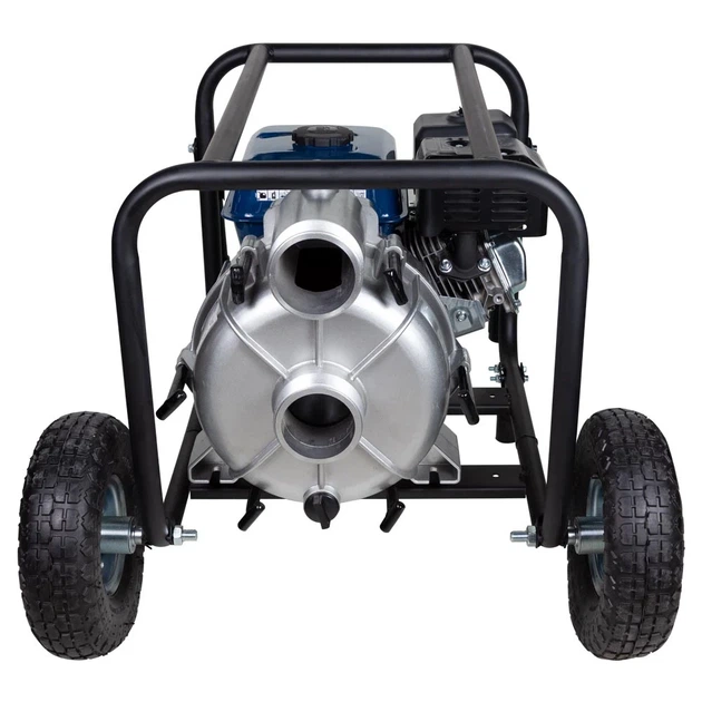 Мотопомпа Wetron WM80W 7,5 л.с. для грязной воды 60 м³/ч алюминий 3,6 л - изображение 8