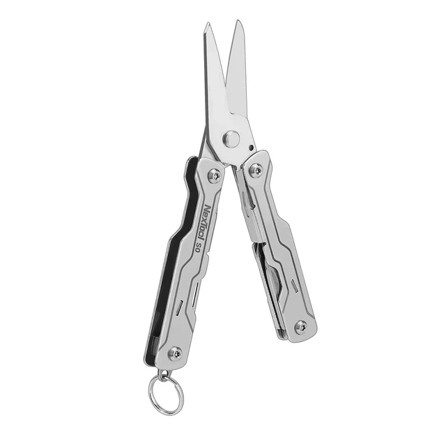 Мультитул NexTool Micro Sailor Scissors S0 93,6 мм нержавіюча сталь сріблястий - Фото 1 Мультитул NexTool Micro Sailor Scissors S0 93,6 мм нержавіюча сталь сріблястий - зображення 1