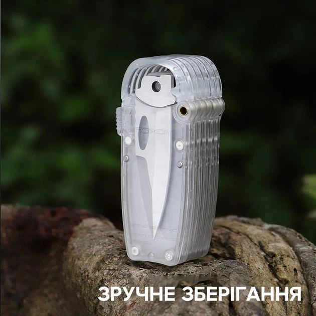 Набор сменных клинков 3in1 для мультитула Roxon S802 S502 Phantasy нержавеющая сталь прозрачный - Фото 5 Набор сменных клинков 3in1 для мультитула Roxon S802 S502 Phantasy нержавеющая сталь прозрачный - изображение 5