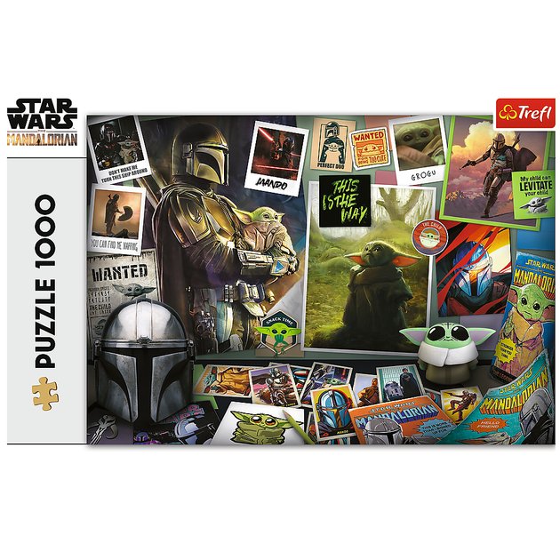 Пазли Trefl Star Wars The Mandalorian Колекція Грогу 1000 елементів (5900511107180) - зображення 3