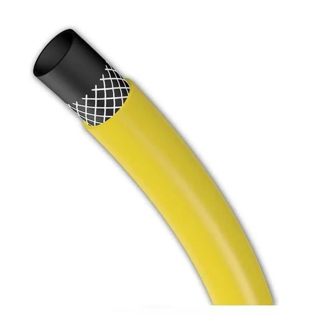 Шланг поливальний SUNFLEX 3/4" армований, 30 м, 3-шаровий, жовтий, Bradas - Фото 1 Шланг поливальний SUNFLEX 3/4" армований, 30 м, 3-шаровий, жовтий, Bradas - зображення 1
