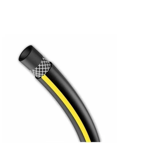 Шланг для поливу BLACK COLOUR 3/4" армований, 25 м, тришаровий, Bradas - Фото 2 Шланг для поливу BLACK COLOUR 3/4" армований, 25 м, тришаровий, Bradas - зображення 2