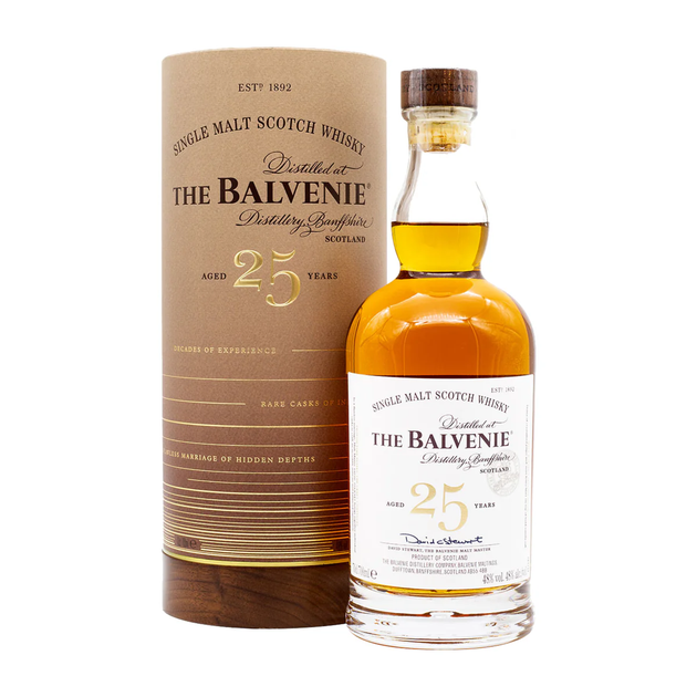 Виски односолодовый The Balvenie 25 лет 48% 0,7 л в подарочной упаковке (5010327515892) - Фото 1 Виски односолодовый The Balvenie 25 лет 48% 0,7 л в подарочной упаковке (5010327515892) - изображение 1