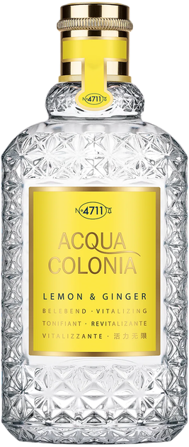 Одеколон унісекс 4711 Acqua Colonia Lemon & Ginger 50 мл (4011700753055) - Фото 1 Одеколон унісекс 4711 Acqua Colonia Lemon & Ginger 50 мл (4011700753055) - зображення 1