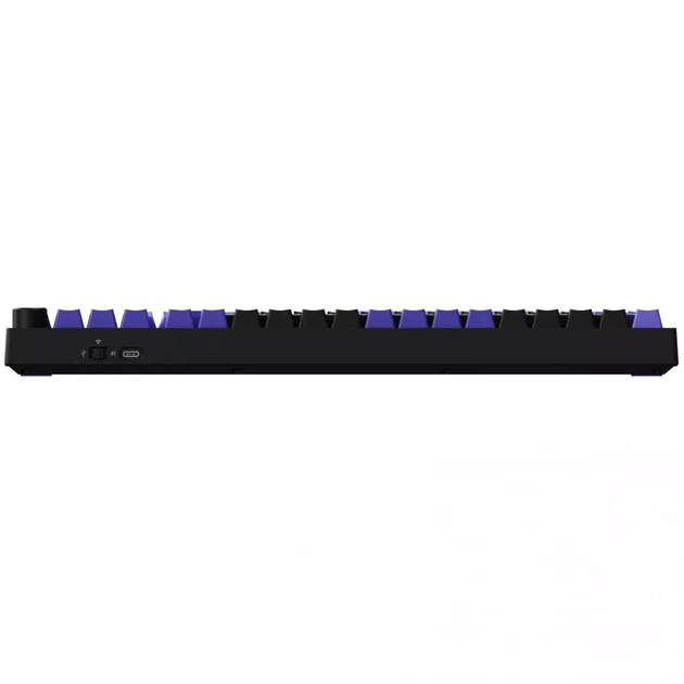 Беспроводная механическая игровая Bluetooth клавиатура формата 98% 98 клавиш USB 2.4ГГц компактная RGB-подсветка чорная Pro - изображение 8