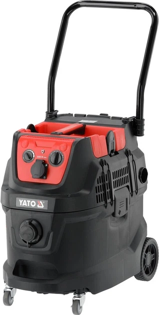Пылесос Yato YT-85717 с автоматическим встряхивателем 1600 Вт для работы с гипсом и шпаклевкой (5906083119835) - изображение 2