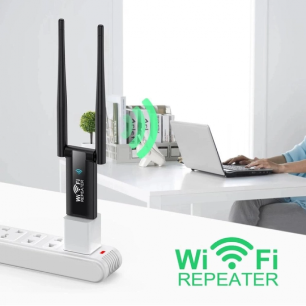 USB ретранслятор усилитель WiFi сигнала на 2 антены - Фото 3 USB ретранслятор усилитель WiFi сигнала на 2 антены - изображение 3