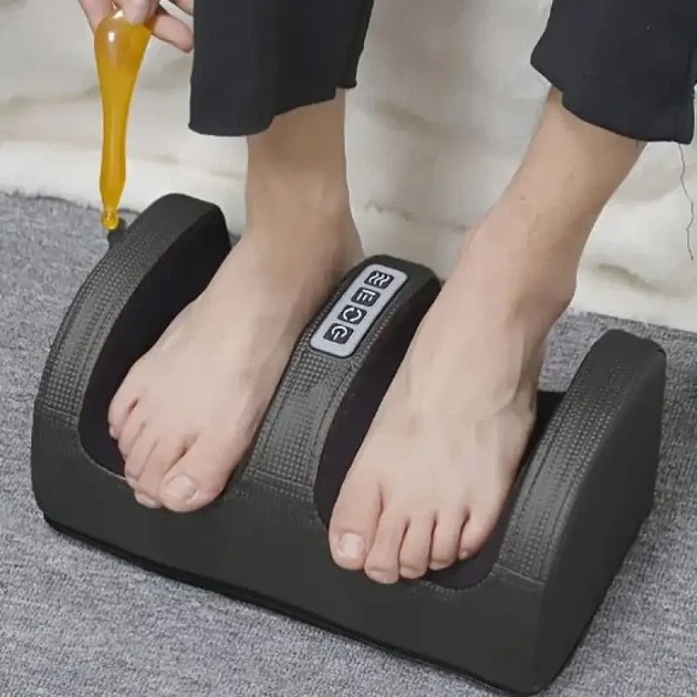 Лимфодренажный массажер для ног EasyFit EF-2300 с функцией подогрева 3 видами массажа 3 уровнями интенсивности и дистанционным пультом Электромассажер для домашнего ухода за стопами и голенями - изображение 2