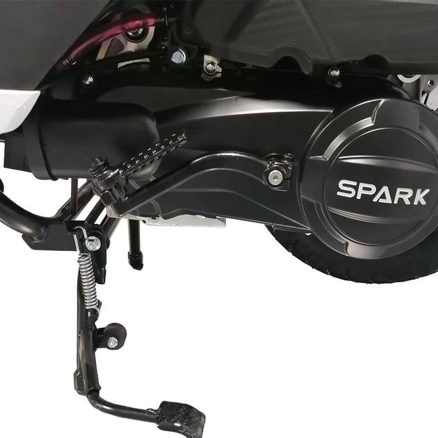 Моторолер Spark SP150S-20 (Заводське паковання) (Білий) - зображення 20