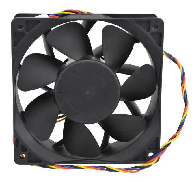 Кулер (вентилятор) Delta QFR1212GHE для Asic Bitmain 12V 2.7 A - Фото 2 Кулер (вентилятор) Delta QFR1212GHE для Asic Bitmain 12V 2.7 A - зображення 2