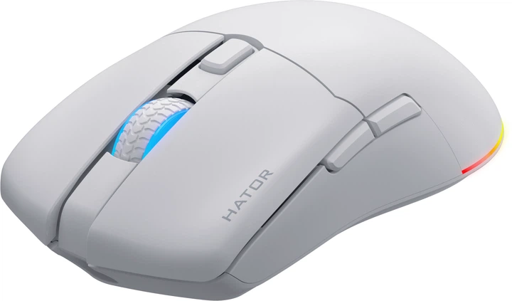 Компьютерная мышь Hator Pulsar 3 Wireless Беспроводная белая (HTM631) - изображение 2