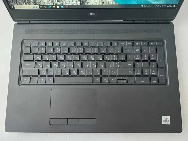 Ноутбук Dell 7750 I7 10850H/RTX 3000/RAM 12GB/SSD 512GB/WIN 11 Б\В - Б/У - Фото 4 Ноутбук Dell 7750 I7 10850H/RTX 3000/RAM 12GB/SSD 512GB/WIN 11 Б\В - Б/У - изображение 4