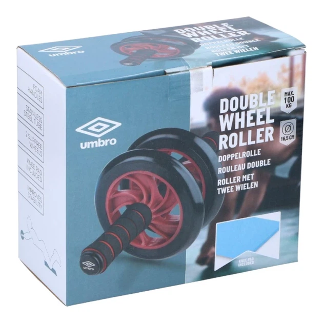 Ролик для пресса Umbro Dual Wheel Blue - Фото 5 Ролик для пресса Umbro Dual Wheel Blue - изображение 5