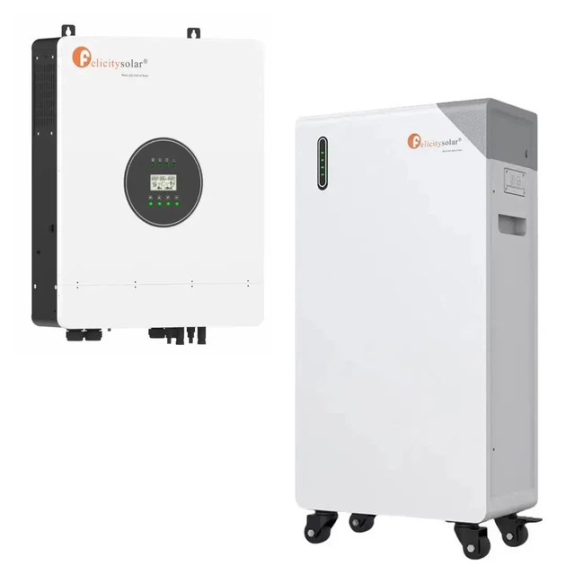 Комплект резервного питания Felicity IVEM8048-II 8 кВт + LiFePO4 аккумулятор Felicity FLB48314TG1-H 51.2В 314Ач 16 кВт·ч с подогревом - Фото 1 Комплект резервного питания Felicity IVEM8048-II 8 кВт + LiFePO4 аккумулятор Felicity FLB48314TG1-H 51.2В 314Ач 16 кВт·ч с подогревом - изображение 1