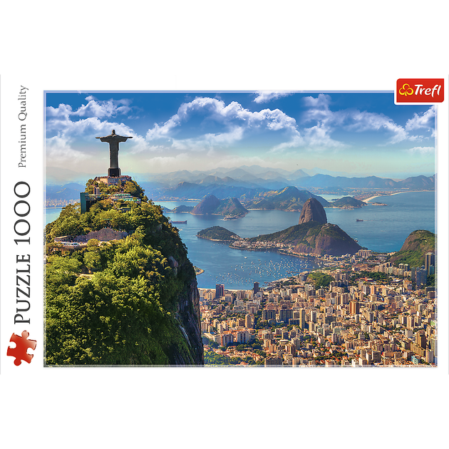 Układanka Trefl Rio de Janeiro 1000 elementów (PT-10405) - obraz 3