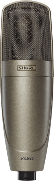 Мікрофон Shure KSM42/SG Sable Gray (42406183628) - Фото 1 Мікрофон Shure KSM42/SG Sable Gray (42406183628) - зображення 1