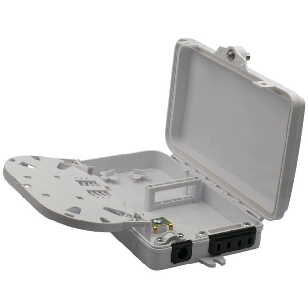 Бокс герметичный распределительный на 4 SC Simplex / LC duplex, 205x135x40 мм, без Адапт., (гильзы, кассета) - изображение 4