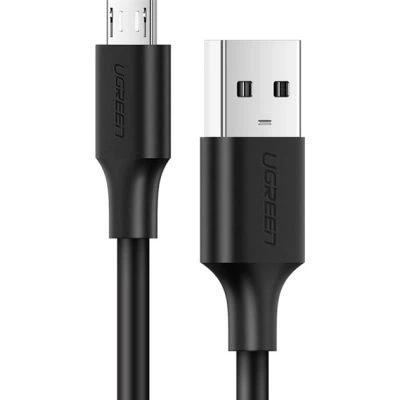 Дата кабель USB 2.0 AM to Micro 5P 0.5m 2A US289 black Ugreen (60135) - изображение 2