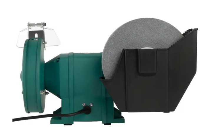 Заточний верстат BOXER BX401 1350 Вт для сухого та мокрого заточування з дисками 150 та 200 мм для заточування ножів свердел стамесок та інструменту - зображення 5